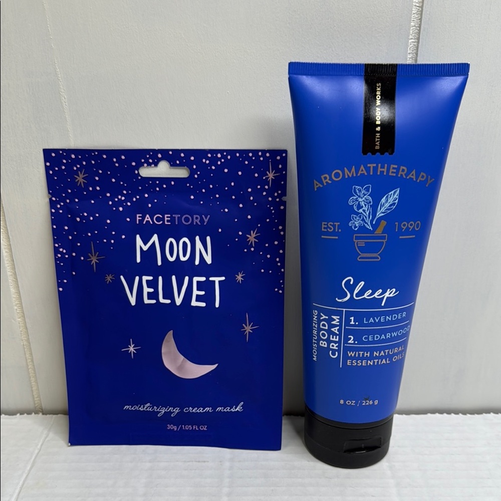 Bath & Body Works Blue Moisturizer & Body Oil